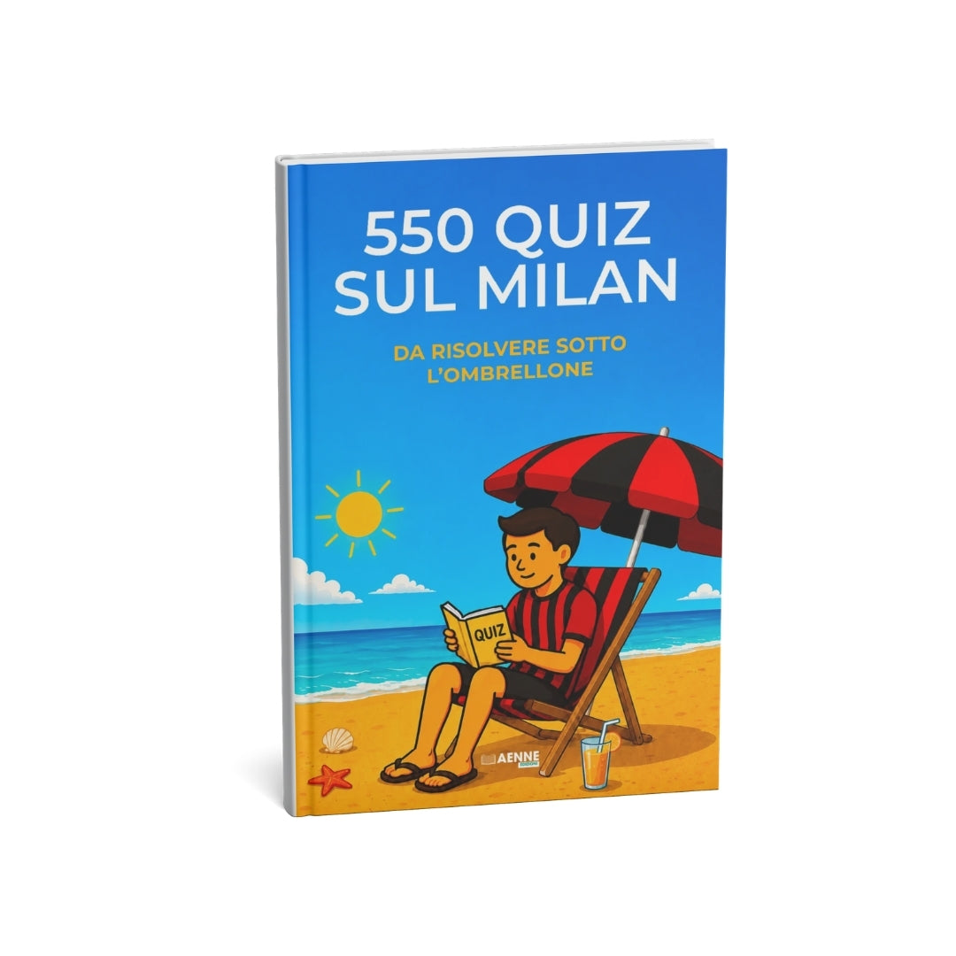 550 quiz sul Milan da risolvere sotto l'ombrellone